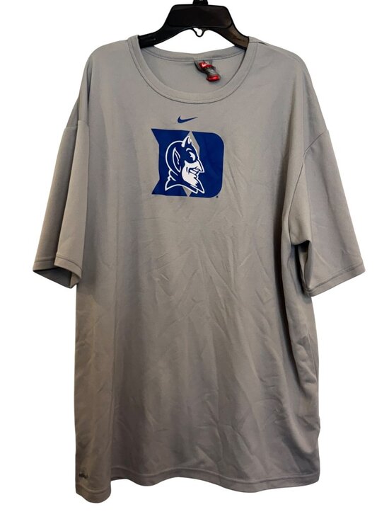 Nike Other - Nike Team Duke Blue Devils Gray T-Shirt XL NikeFIT Polyester Mens